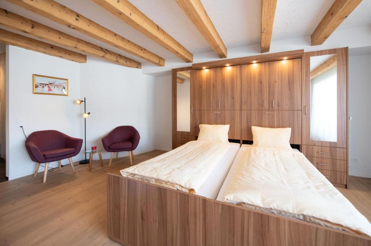 Ferienwohnungen, Carlton Am Park, Davos Platz Extérieur photo