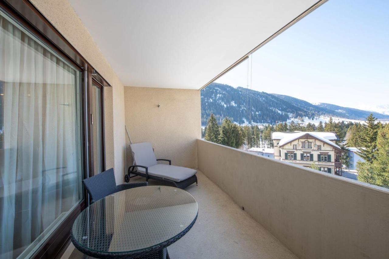 Ferienwohnungen, Carlton Am Park, Davos Platz Extérieur photo