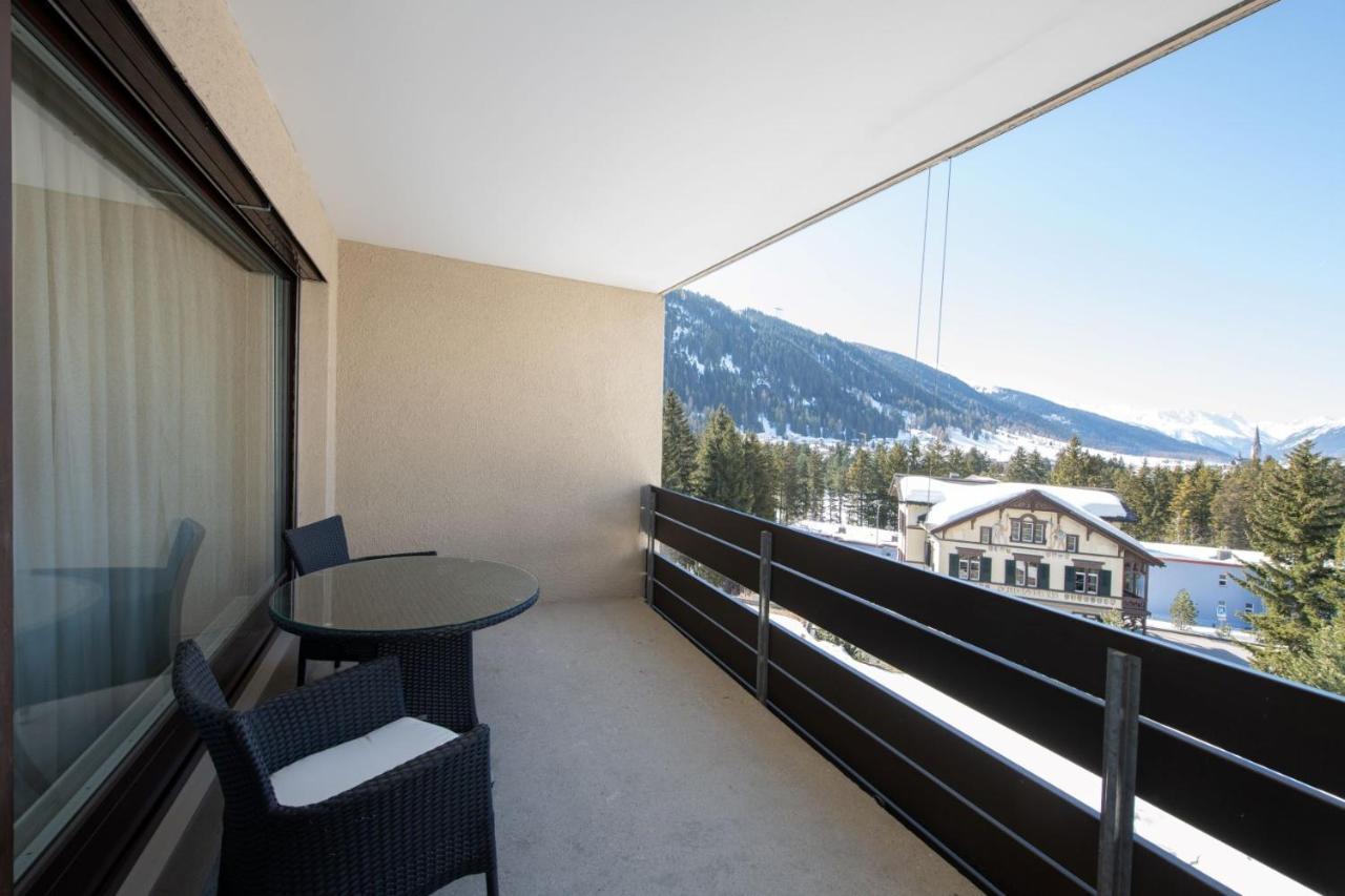 Ferienwohnungen, Carlton Am Park, Davos Platz Extérieur photo
